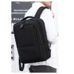 Anti-theft Waterproof Laptop Bag with USB black