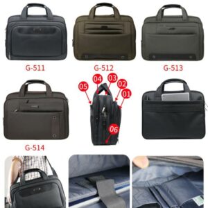 Dengao Laptop Briefcase with shoulder strap