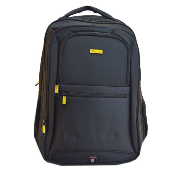 Duslang Black laptop bag.