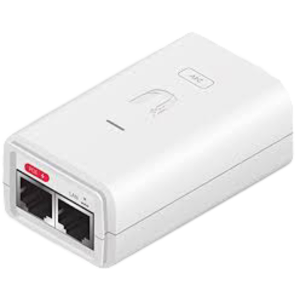 UBIQUITI POE INJECTOR ETHERNET ADAPTER 24V BY 0.5A.