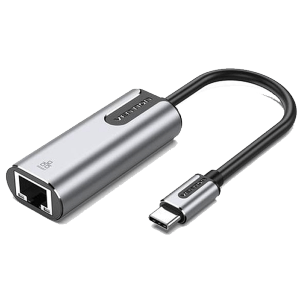 Vention Usb-C to Gigabyte Ethernet Adapter 0.15meters Aluminium Alloy(Grey)