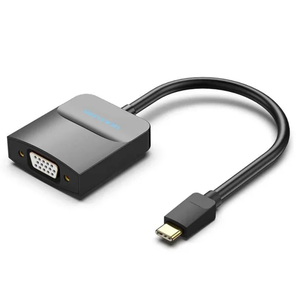 Vention Usb-C to VGA Converter 0.15m Black ABS.